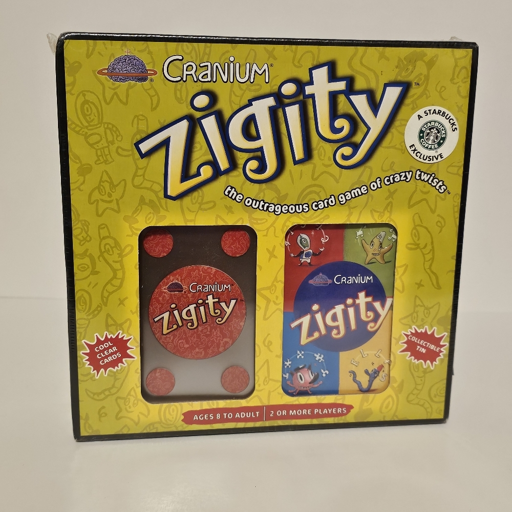 Cranium Zigity. New sealed. Starbucks Exclusive.